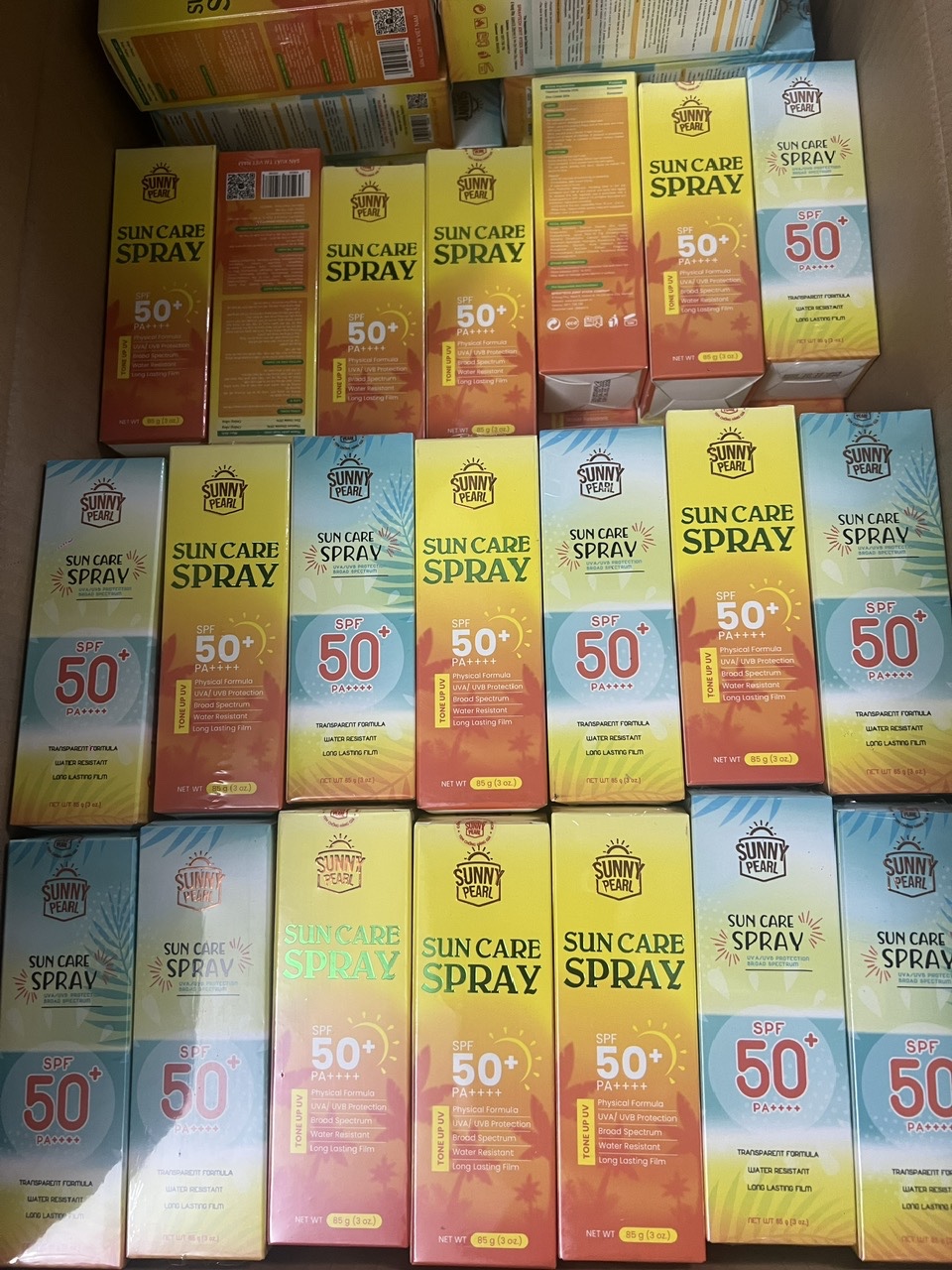 Chai xịt chống nắng vật lý 85g