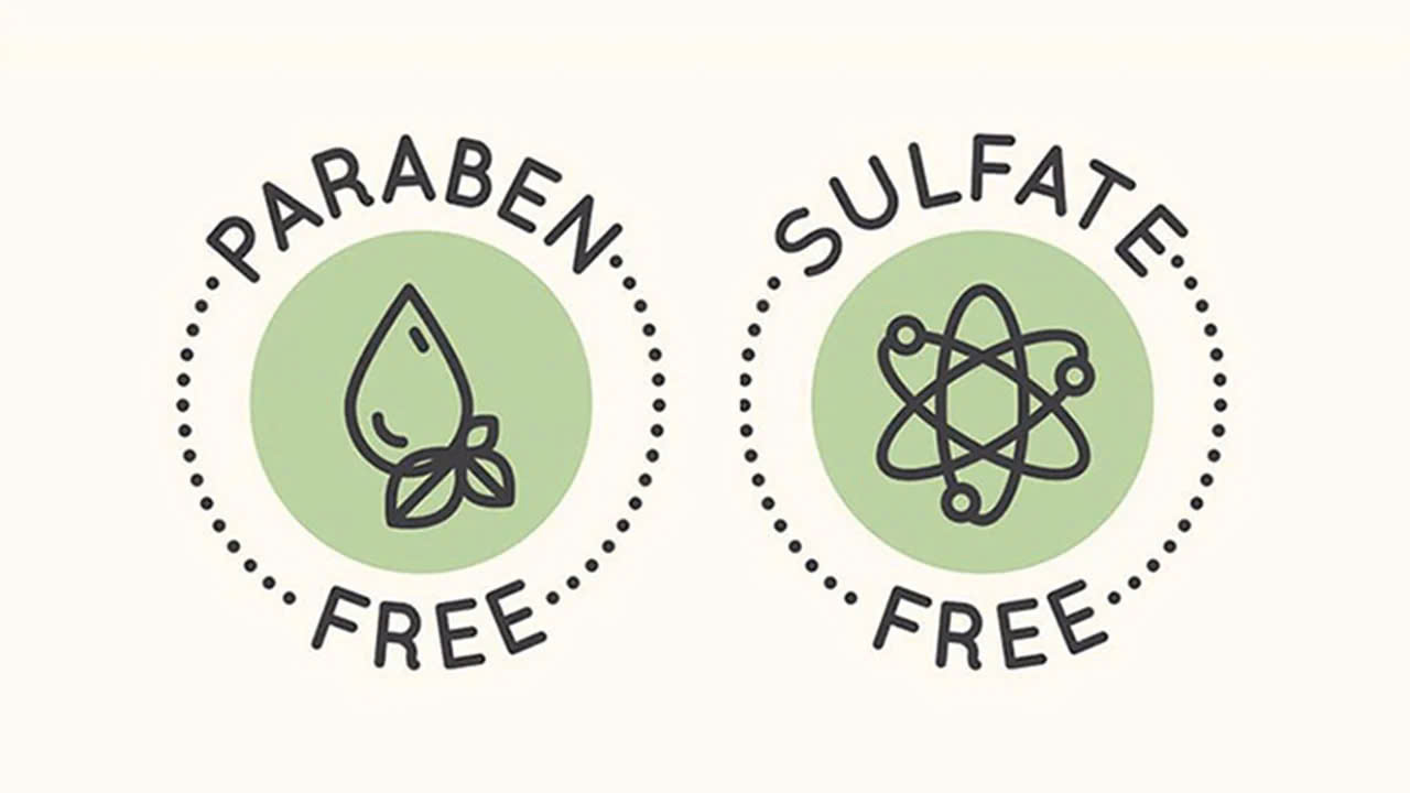 mỹ phẩm không chứa paraben và sulfate