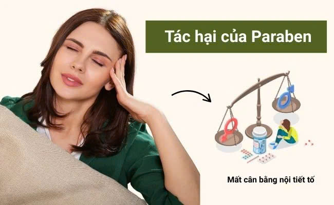 mỹ phẩm không chứa paraben và sulfate