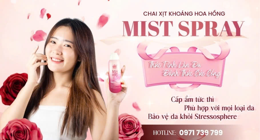 mỹ phẩm dạng xịt giá sỉ